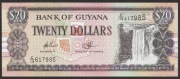 Gujana 20 dolarów 1996 - stan bankowy UNC