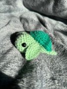 Mini żółwik amigurumi
