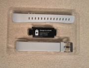 Bransoletka sportowa fitness IP68, USB, tętno, ciśnienie krwi