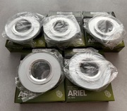 Szklane oprawy sufitowe LED (komplet 5 szt.)