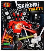 Skibidi Toilet Titan robot 470 el. klocki zestaw