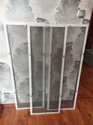 Moskitiery na wymiar, biała ramka