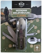 Wild Trek Niezbędnik Wojskowy Profesjonalny Wielofunkcyjny z Latarką 9 w 1