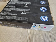 Toner HP 128A CF371AM zestaw czerwony (magenta), niebieski, żółty