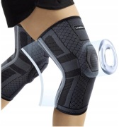 2x Opaska stabilizator kolana CAMBIVO M orteza kompresyjna - dwie sztuki