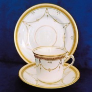 **filiżanka Greek Key porcelana T.C.W. Royal Albert Crown 1905-1917