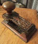 Stempel.Pieczatka.Tłok sucha pieczęć W. Truszkowski 