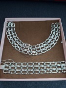 KOMPLET BIŻUTERII W.KRUK Srebro, naszyjnik plus bransoletka