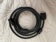 Kabel VGA z filtrem długość ok. 3m.