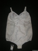 Body wyszczuplające z paskami do pończoch 38C / 85C Marks & Spencer 