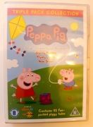 DVD Peppa Pig 3 fun packed triple film, English