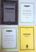 Robert Schumann 4 symfonie, F. Schubert Symfonia 5 6 8 I niedokończona 