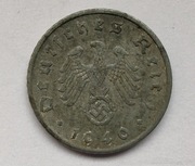 Niemcy - Trzecia Rzesza 5 reichsfenigów, 1940 r. „F” - Stuttgart (S163)