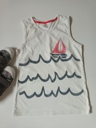 Chłopięca koszulka bezrękawów, na ramiączkach r 134 Pepco