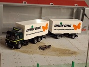 Herpa Mercedes SK BDF z przyczepą Vogit