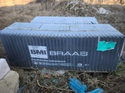 Dachówka płaska Braas Teviva Cisar Grafit - Zestaw 72 szt.