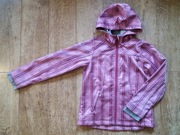 CRIVIT błyszczący softshell w kratkę 134/140