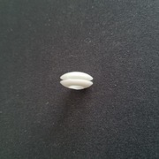 Przelotka Gumowa Silikonowa Biała 10mm 8mm