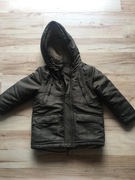 kurtka zimowa ocieplana z kożuszkiem bardzo lekka 110