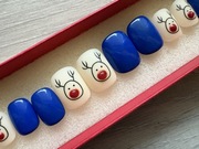 Ręcznie malowane sztuczne paznokcie,press on nails