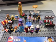 KLOCKI LEGO 60234 FIGURKI 14 SZTUK CITY OD 1ZŁ LICYTACJA