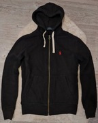 Bluza Polo Ralph Lauren Rozmiar XS / S Czarna Oryginalna zip z kapturem