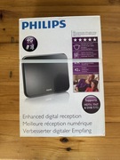 Antena telewizyjna PHILIPS ze wzmacniaczem 42db filtr 4G