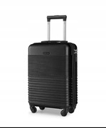 Walizka Kabinowa Podróżna Na Kółkach Twarda PUCCINI Czarna ABS028C-1