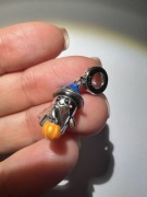 Zawieszka charms duszek srebrny