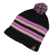 Czapka damska Iguana IIVC25-O1 czarno-fioletowa