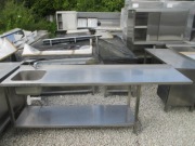 ZLEW GASTRONOMICZNY Z MIEJSCEM NA ZMYWARKĘ 240/60/85