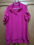 Koszulka tunika damska fuksja xl