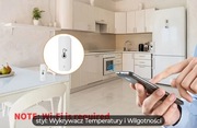 Inteligentny mini czujnik temperatury i wilgotności wifi mały czujniczek