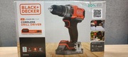 Wiertarko-wkrętarka Black+Decker 18V BCD382D1XC 45Nm + akumulator 2ah