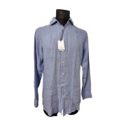 *III0 Męska koszula lniana Seidensticker 100% len S/M