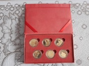 Kolekcja Medali Święci Apostołowie | Mennica Piętka | Zestaw 6 szt. | Etui