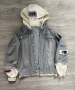 Hoodie denim jacket anime „My Hero Academia” rozmiar S