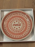 Talerz płaski Bolesławiec talerz Coca cola limitowana edycja na prezent