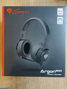 Nowe słuchawki nauszne gamingowe dla graczy Genesis Argon 600 Przewodowe
