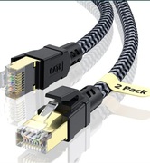 Płaski kabel sieciowy,  Szybki kabel Gigabit 1,5 m x 2