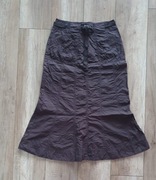 Spódnica damska długa bawełniana brązowa roz S/M