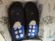 Nike Mind 001 klapki kolorystyka blackened blue