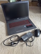 MSI GV72 7RD GTX1050 4Gb dwa dyski ram 32gb 17.3”