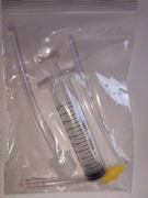 Strzykawka 10 ml z igłą i adapterami