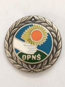 OPNS - ODZNAKA PRZYJACIEL NATURALNEGO  ŚRODOWISKA - srebrna 