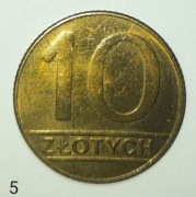 Zestaw Monet Polskich PRL nominał 10zł 1964-1989r