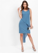 ELEGANCKA SUKIENKA WIECZOROWA SZYFONOWA 36-38 SM 