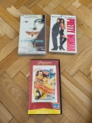 Trzy Filmy VHS Wersje Francuskie: Pretty Woman, Milczenie Owiec, Rzymskie..