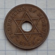 #799 Nigeria 1/2 pensa 1959 stan!