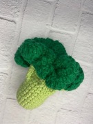 warzywa na szydełku Amigurumi - brokół różyczka